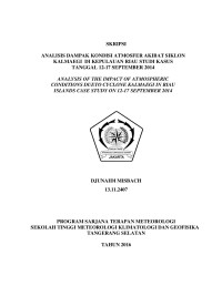 Image of ANALISIS DAMPAK KONDISI ATMOSFER AKIBAT SIKLON KALMAEGI  DI KEPULAUAN RIAU STUDI KASUS TANGGAL 12-17 SEPTEMBER 2014