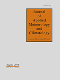 Image of Journal of Applied Meteorology and Climatology (August 2015)