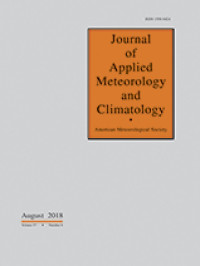 Image of Journal of Applied Meteorology and Climatology August 2018 Volume 57 Number 8