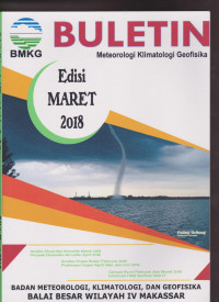 Image of BULETIN METEOROLOGI KLIMATOLOGI DAN GEOFISIKA EDIS MARET 2018