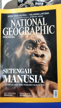 Image of National geographic indonesia Edisi Oktober 2015; Setengah Manusia