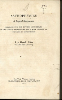 Image of Astrophysics A Tropical Symposium