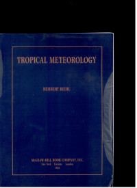 Image of Tropical meteorologi