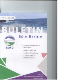 Image of buletin iklim maritim vol 03 april 2016