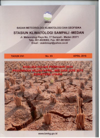 Image of Buletin stasiun klimatologi sampali-medan tahun XVI no.05 april 2016