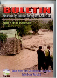 Image of Buletin bmkg volume 21 edisi XII DESEMBER 2015