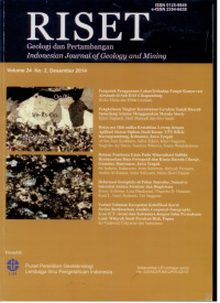 Image of Buletin RISET geologi dan pertambangan volume 24 no.2,desember 2014