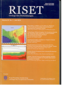 Image of Buletin RISET geologi dan pertambangan volume 24 no.1,juni 2014