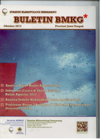 Image of Buletin bmkg provinsi jawa tengah oktober 2013