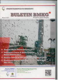 Image of Buletin bmkg propinsi jawa tengah maret 2013