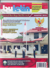 Image of Buletin bmkg agustus 2013