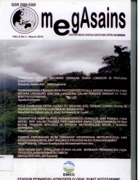 Image of Buletin BMKG Megasains Vol 06 No 1 Maret 2015