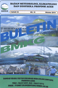Image of Buletin BMKG Tahun VII No. 10 Oktober 2019
