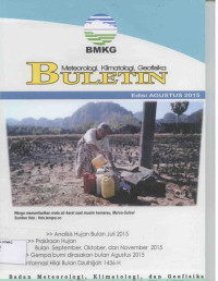 Image of Buletin Meteorologi,Klimatologi dan Geofisika  edisi Agustus 2015