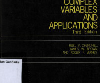 Image of COMPLEX VARIABLES AND APPLICATIONS
