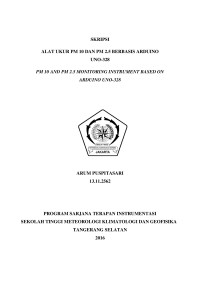 Image of UJI SENSITIVITAS MODEL WRF SEBELUM DAN SETELAH
ASIMILASI DATA UNTUK PREDIKSI CUACA DI ACEH BESAR