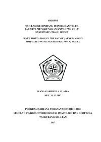 Image of SIMULASI GELOMBANG DI PERAIRAN TELUK JAKARTA MENGGUNAKAN SIMULATED WAVE NEARSHORE (SWAN) MODEL