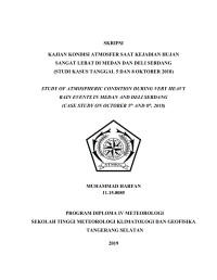 Image of Kajian Kondisi Atmosfer Saat Kejadian Hujan Sangat Lebat di Medan dan Deli Serdang
(Studi Kasus tanggal 5 & 8 Oktober 2018)