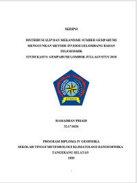 Image of Distribusi Slip Dan Mekanisme Sumber Gempabumi Menggunkan Metode Inversi Gelombang Badan Teleseismik