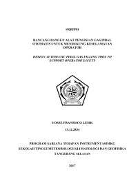 Image of RANCANG BANGUN ALAT PENGISIAN GAS PIBAL OTOMATIS UNTUK MENDUKUNG KESELAMATAN OPERATOR