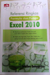 Image of Referensi Ringkas Formula dan Fungsi Excel 2010