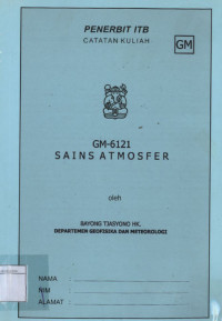 Image of GM-6121 SAINS ATMOSFER