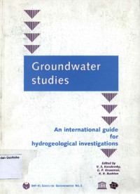 Image of GROUNDWATER STUDIES