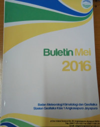 Image of Buletin Bulanan Mei 2016