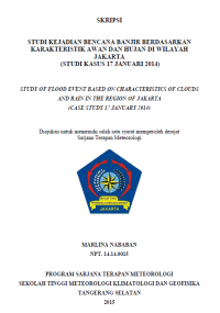 Image of JURNAL STUDI KEJADIAN BENCANA BANJIR BERDASARKAN KARAKTERISTIK AWAN DAN HUJAN DI WILAYAH JAKARTA
(STUDI KASUS 17 JANUARI 2014)