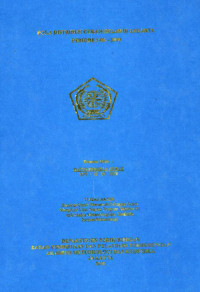Image of Pola Distribusi Curah Hujan di Jakarta Periode 1986 - 2000