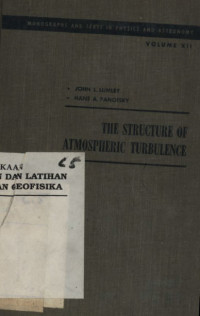 Image of The Structure Of Atmospheric Turbulence
