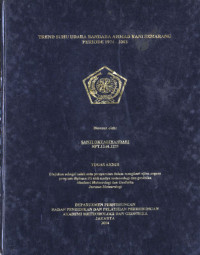 Image of Trend suhu udara bandara Ahmad Yani Semarang