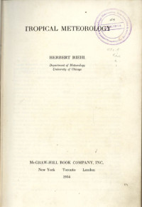 Image of Tropical Meteorology
