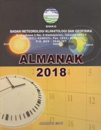 Image of ALMANAK BMKG 2018