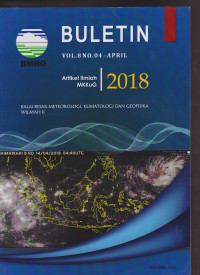 Image of BULETIN ARTIKEL ILMIAH MKKuG VOL.8 NO.04 APRIL 2018
