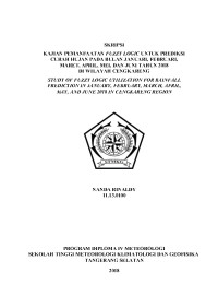 Image of KAJIAN PEMANFAATAN FUZZY LOGIC UNTUK PREDIKSI CURAH HUJAN PADA BULAN JANUARI, FEBRUARI, MARET, APRIL, MEI, DAN JUNI TAHUN 2018 DI WILAYAH CENGKARENG