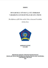 Image of JURNAL PENGARUH EL NIÑO 1997 TERHADAP VARIABILITAS MUSIM
DI PROVINSI JAWA TIMUR