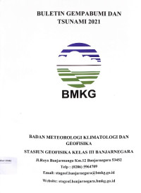 Image of Buletin BMKG  Gempabumi dan Tsunami 2021