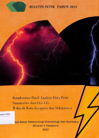 Image of Buletin Petir Tahun 2021 Wilayah Kota Jayapura dan Sekitarnya