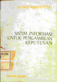 Image of Sistem Informasi Untuk Pengambilan Keputusan