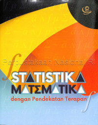 Image of Statistika Matematika dengan Pendekatan Terapan