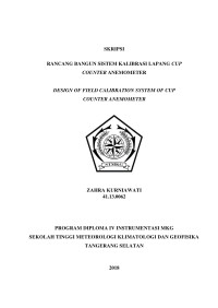Image of RANCANG BANGUN SISTEM KALIBRASI LAPANG CUP COUNTER ANEMOMETER