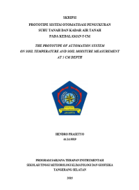 Image of JURNAL PROTOTIPE SUHU TANAH DIGITAL BERBASIS MIKROKONTROLER ATMEGA16 MENGGUNAKAN KOMUNIKASI SMS