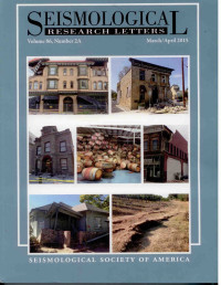 Image of Seismological Research Letters Volume 86 Number 2A