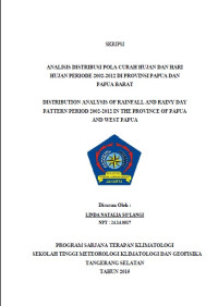 Image of JURNAL ANALISIS DISTRIBUSI POLA CURAH HUJAN
PERIODE 2002-2012 DI PROVINSI PAPUA DAN PAPUA BARAT