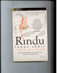 Image of Rindu Tanpa Akhir,Mendidik Jiwa Agar Cinta,Rida, Dan Damai Bersama Allah
